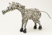 LG Beaded Wire Horse