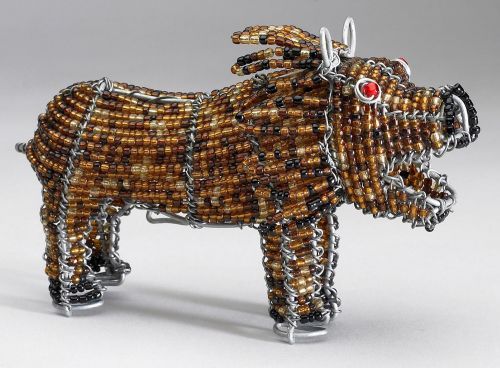 SM Beaded Wire Lion