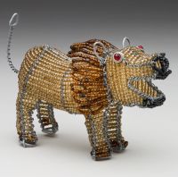 SM Beaded Wire Lion