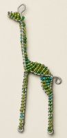 Beaded Wire Giraffee