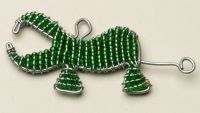 Beaded Wire Hippo