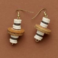 San O Shell Earrings