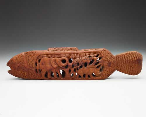 Carved Wood Fish